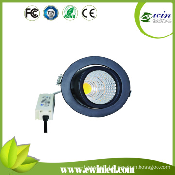 Cut Size 90mm Rotatable LED Downlight at 85 Lm/W